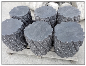 Natural Stone Bench and Table