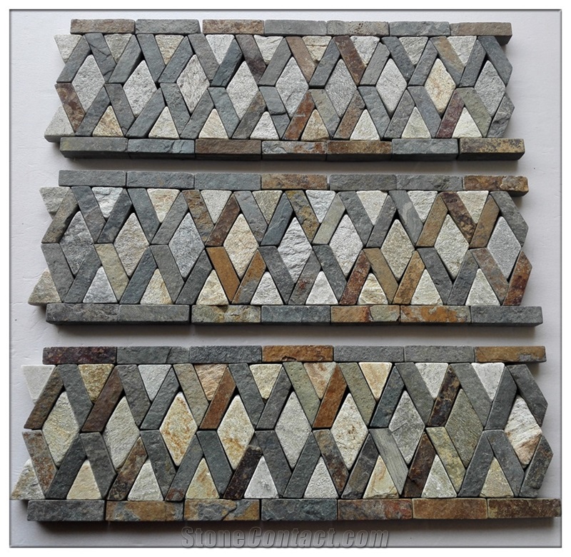 Natural Stone Lxb#5 Border