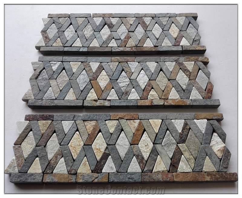 Natural Stone Lxb#5 Border