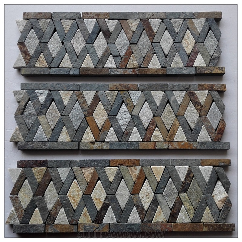 Natural Stone Lxb#5 Border