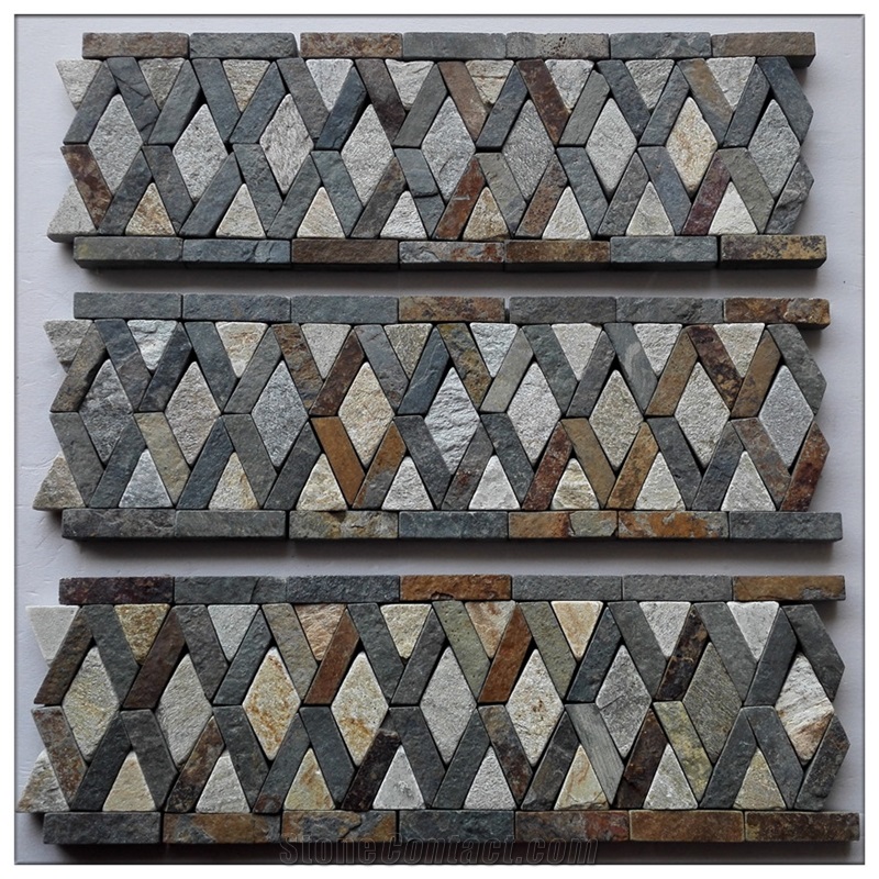 Natural Stone Lxb#5 Border