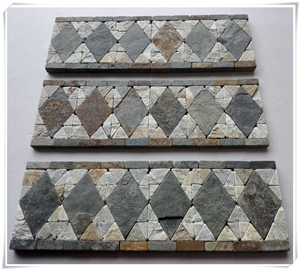Natural Stone Lxb#6 Mosaic Border