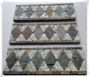 Natural Stone Lxb#6 Mosaic Border