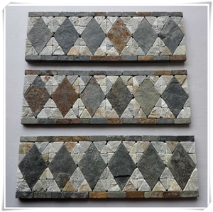 Natural Stone Lxb#6 Mosaic Border