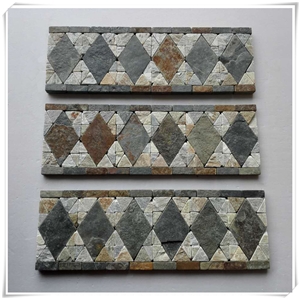 Natural Stone Lxb#6 Mosaic Border