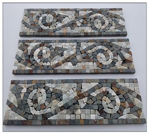 Natural Stone Lxs#11 Mosaic Border