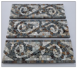 Natural Stone Lxs#11 Mosaic Border