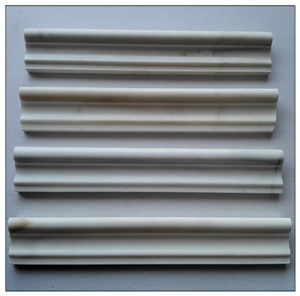 Natural Stone White Jade Barnes Molding