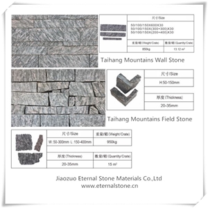 Taihang Mountains Wallstone Building and Walling Corner Stone