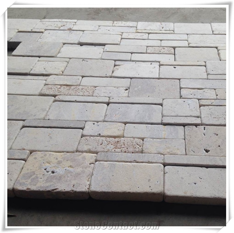 Travertine Cultured Stone and Panel for Wall Cladding