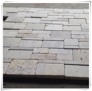 Travertine Cultured Stone and Panel for Wall Cladding