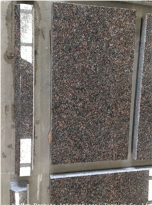 Dakota Mahogany United States Granite Tile & Slab Multicolor Building Stone Window and Doors