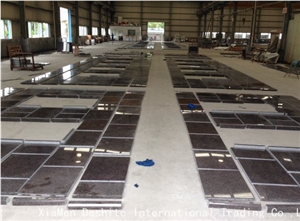 Dakota Mahogany United States Granite Tile & Slab Multicolor Building Stone Window and Doors