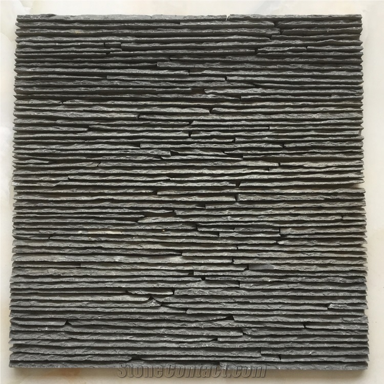 15*60*1.5-2.5 Ripple Stone Panel Cultured Stone for Wall Cladding