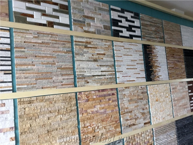Hhsc10x40-006 on Sale China Grey Marble Cultured Stone/Wall Cladding/Stacked Stone Wall Panel/Manufactured Stone Veneer