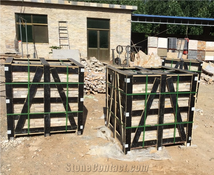 On Sale China Pink Quartzite Cultured Stone/Wall Cladding/Stacked Stone Wall Panel/Manufactured Stone Veneer
