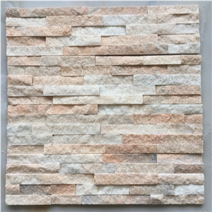 On Sale China Yellow White Sandstone Stone Panel/Wall Cladding/Stacked Stone Wall Panel/Cultured Stone