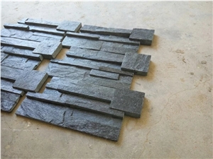 Black Slate Wall Cladding Ledge Stone Veneers