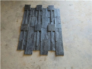 Black Slate Wall Cladding Ledge Stone Veneers