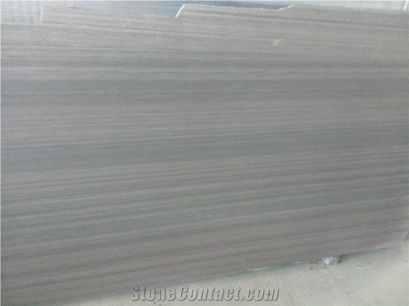 China Lilac Purple Wood Vein Grain Sandstone Wenge Sandstone Polished Honed Slabs & Tiles