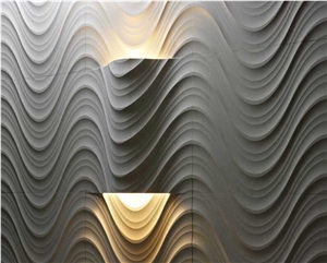 Engraved Stone Wall Reliefs