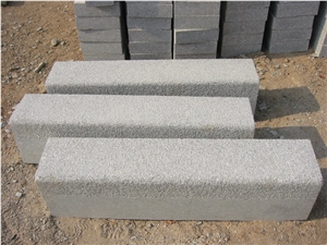 G341 China Grey Granite Bushhammered Kerb Stone Curb Roadstone Sidestone