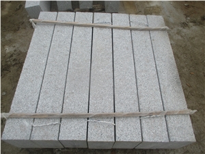 G341 China Grey Pearl Crystal Grey Granite Kerbstone Curbstone Side Stone Road Stone