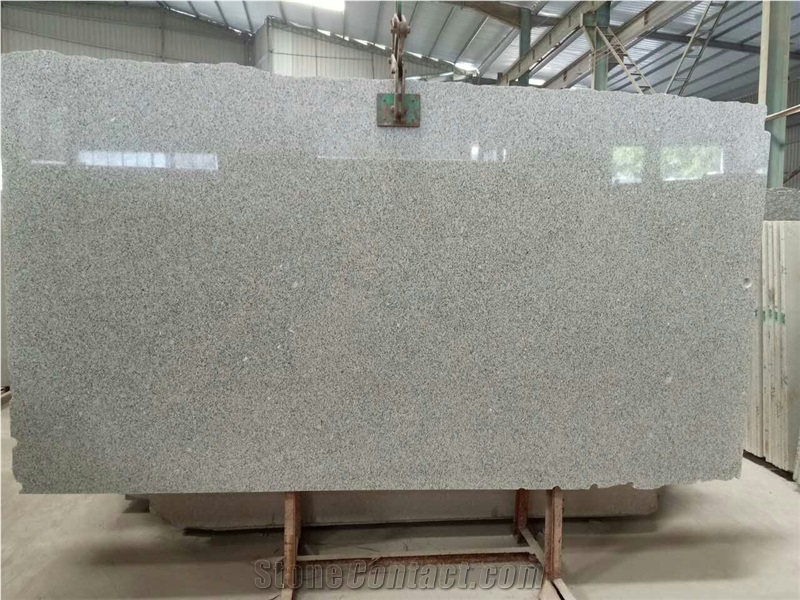 G603 China Light Grey Silver White Sesame White Bianco Crystal Polished Slabs & Tiles