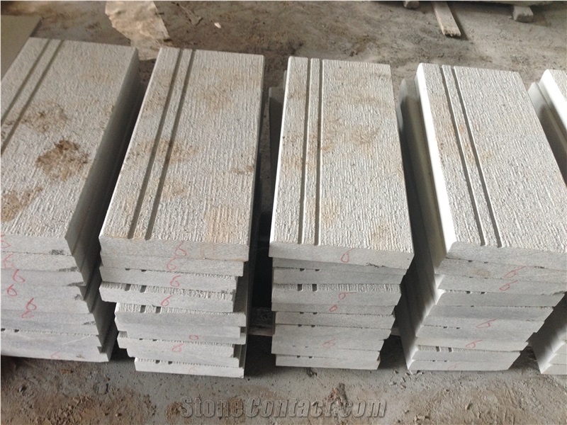 G612 Granite Zhangpu Cyan,Chiseled Surface,Chinese Green Tiles,Flooring Tiles