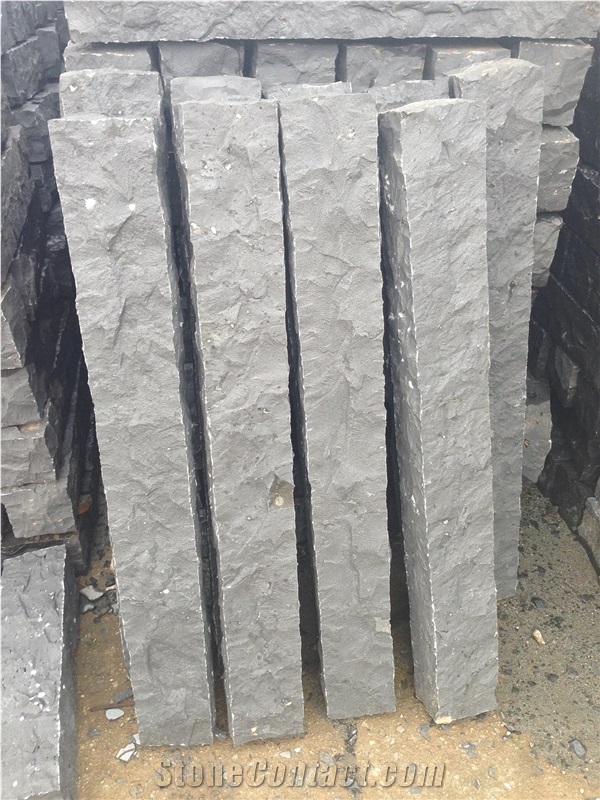 G685, Zhangpu Black,Black Basalt, Cleft Natural Split Basalt,Flamed Black Basalt Palisade
