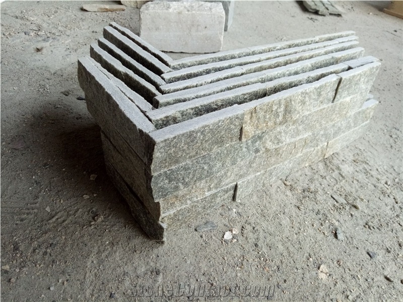Green Quartzite Wall Stone, Stone Veneer, Ledge Stone, Culture Stone