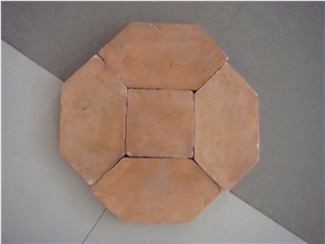 Handmade Terracotta Tiles Orange, Yellow, Red, Brown, Grey, Green, Black