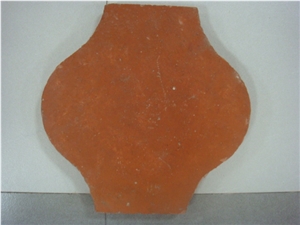 Handmade Terracotta Tiles Orange, Yellow, Red, Brown, Grey, Green, Black