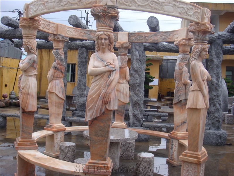 Natural Stone Carving Religion Garden Statue Sculpture