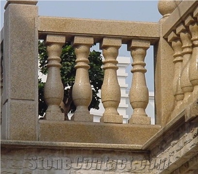 Natural Stone Granite Railing Balustrade Baluster