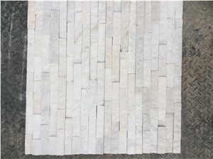White Quartzite Wall Stone Veneer, Ledge Stone, Culture Stone, Corner Stone