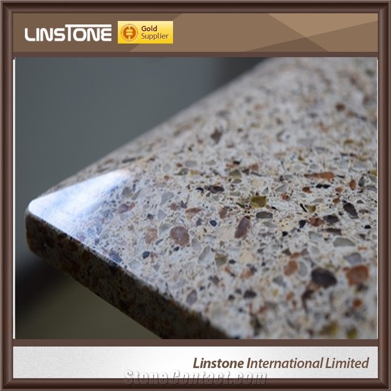 Cheap High Quality Multi-Color Quartz Stone Worktop Kitchen Countertop
