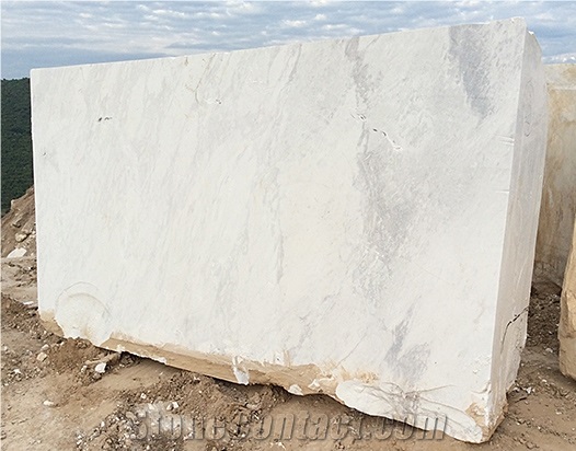 Volakas White Marble Blocks