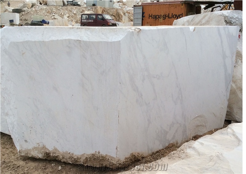 Volakas White Marble Blocks