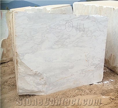 Volakas White Marble Blocks
