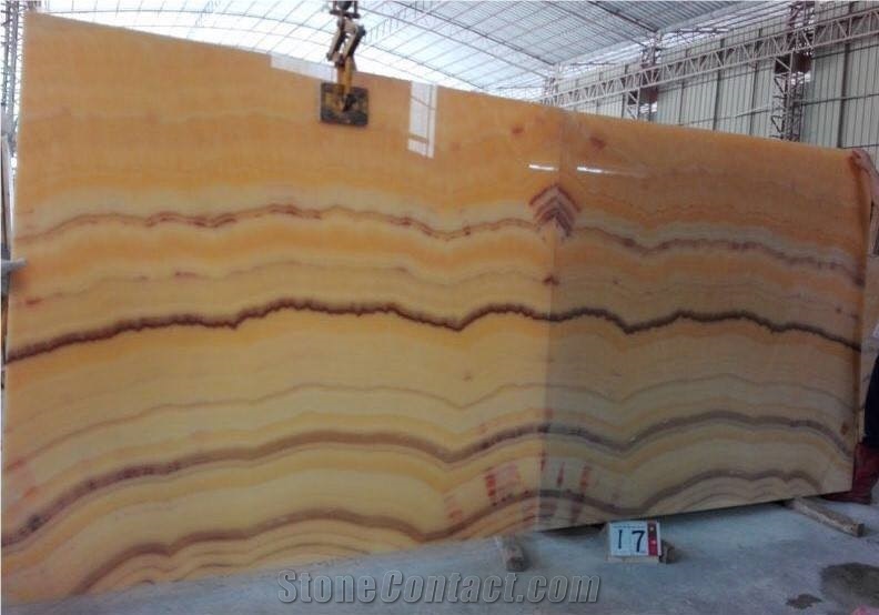 Onix Ambar Slabs