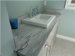Pretoria White Granite Bathroom Top with Basin Pretoria White Granite Bathroom Top with Basin