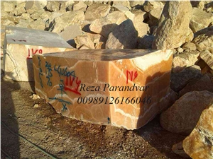 Orange Onyx Blocks, Yellow Onyx Blocks Orange Onyx Blocks, Yellow Onyx Blocks