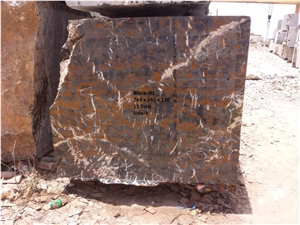 Black and Gold Blocks, Black Gold Marble Block