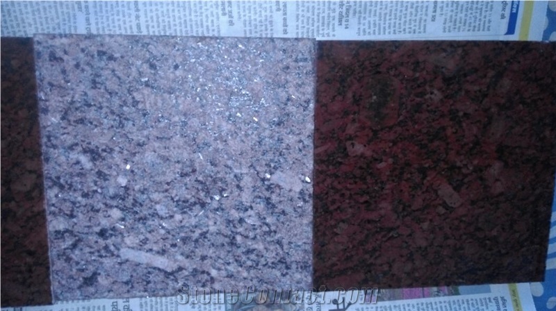 Imperial Gem Red Granite Tiles & Slabs, Polished Granite Flooring Tiles, Walling Tiles