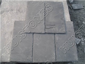 Black Slate Tiles,Black Slate Floor Patio Tiles,High Quality Factory Direct Black Slate Stone Flooring
