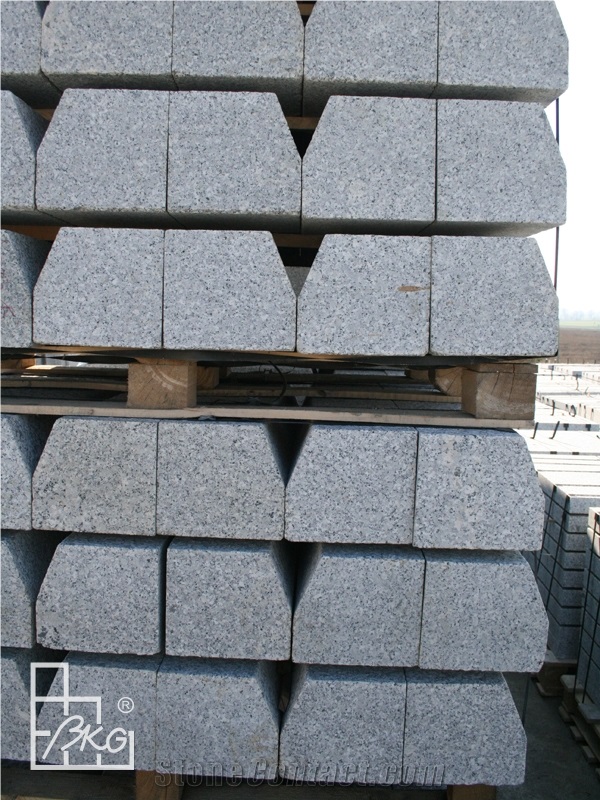Borowskie Grey Granite Curbs and Road Edging