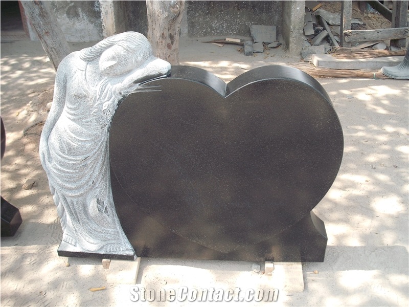 Black Angel Granite Monuments & Tombstones