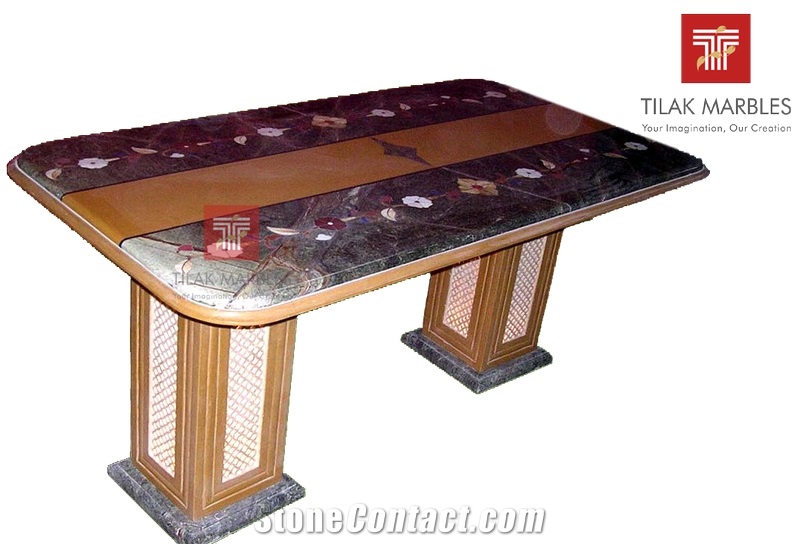 Stone Inlay Table Top