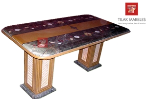 Stone Inlay Table Top